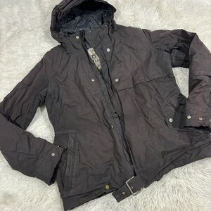 BURTON W's DryRide Mutiny Ski Snowboard Snow jacket Black EUC XL